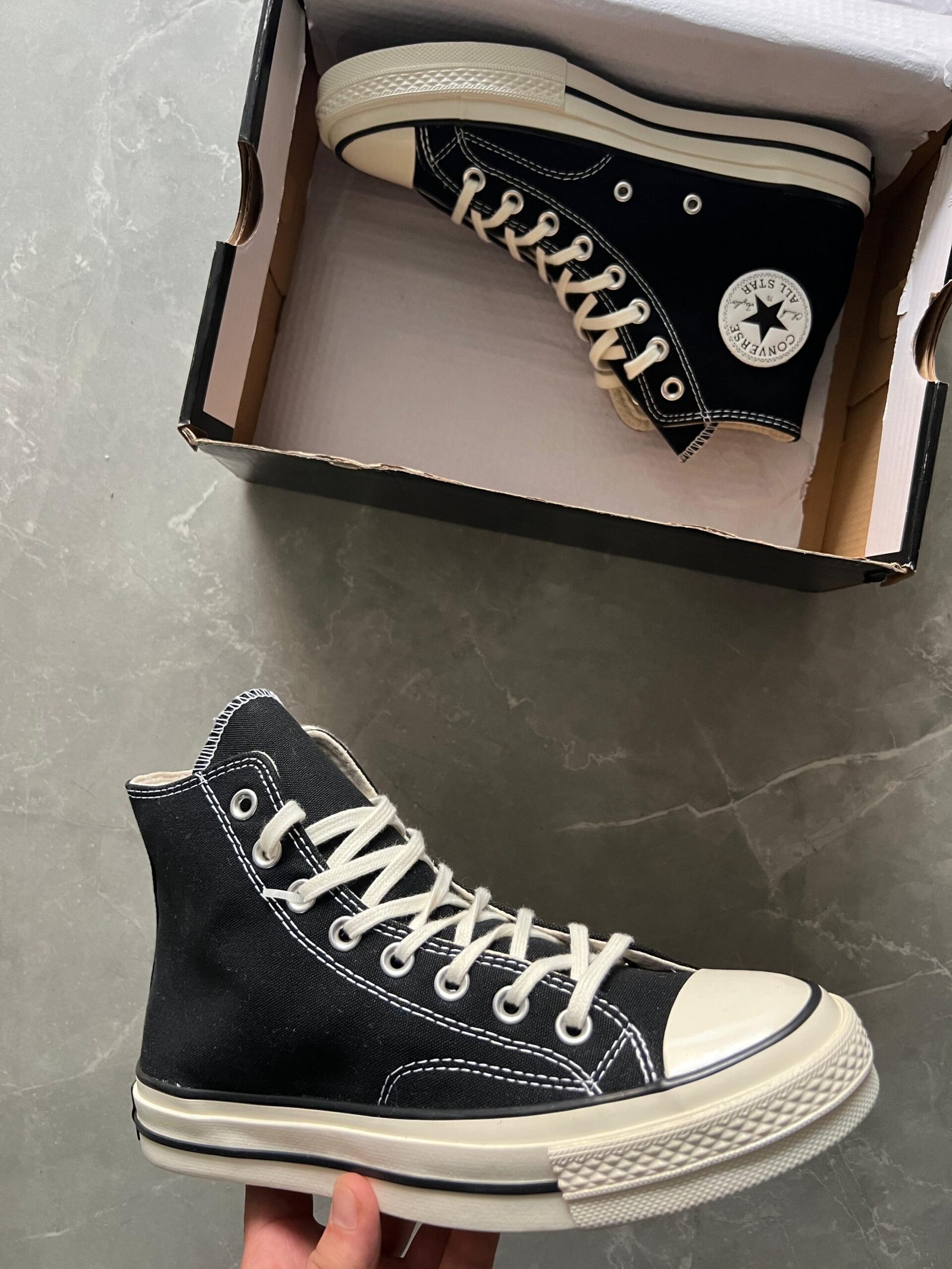 Converse Hi Top 70s Unisex Black Shoes