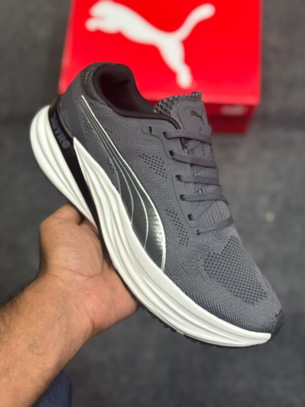 Puma Magnify Nitro Shoes Grey & White for Men