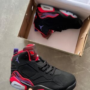 Jordan Retro 6 Jumpman Black & Red Men's Shoes
