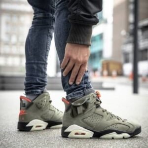 Jordan Retro 6 Travis Scott Cactus Men Shoes