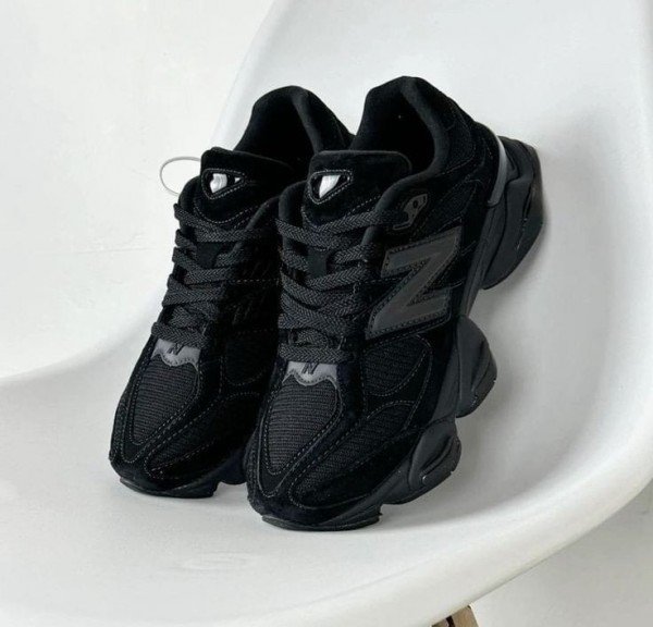 New Balance 9060 Full Black - Image 5