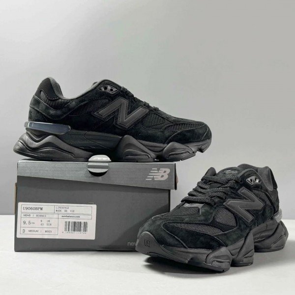 New Balance 9060 Full Black - Image 4