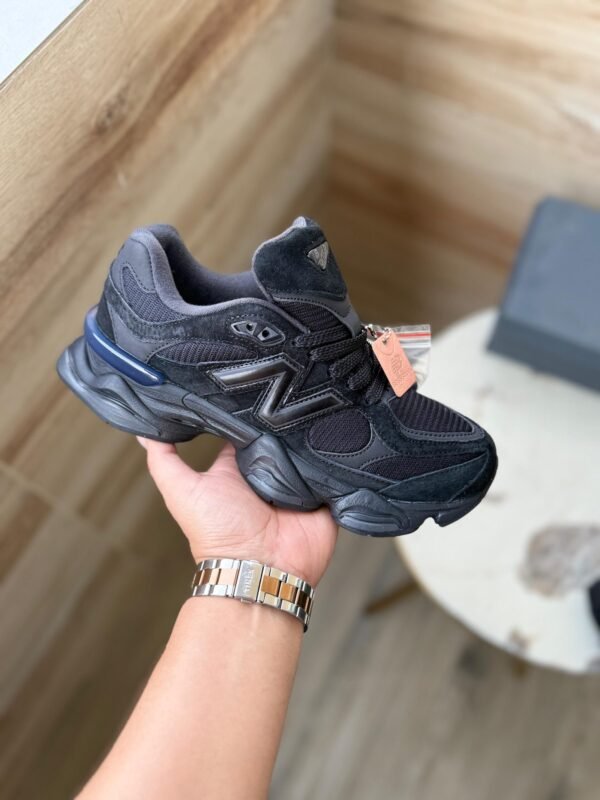New Balance 9060 Triple Black - Image 4