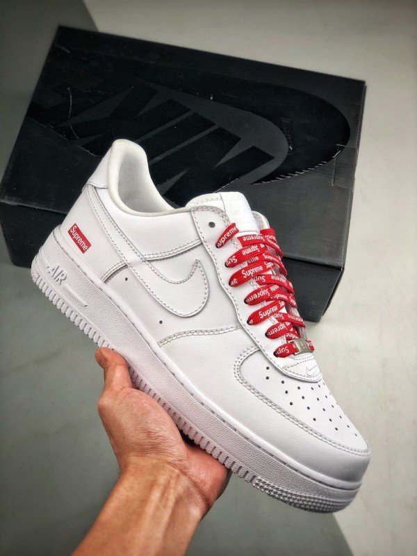 Nike Airforce 1 Low Supreme White - Image 2