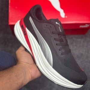 Puma Magnify Nitro Premium Shoes Black & White