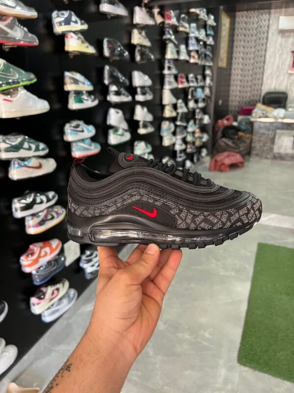 Nike Airmax 97 Shoes for Girls (Black) - Image 2
