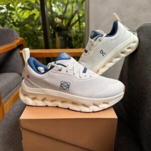 Loew e X On Cloudtilt 2.0 White Navy Men Shoes